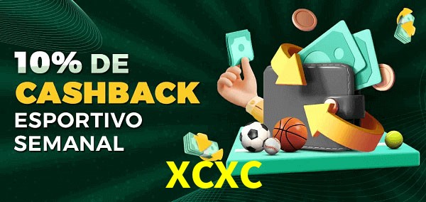 10% de bônus de cashback na xcxc